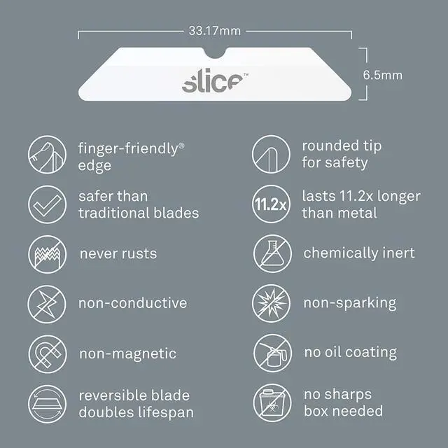 Alt view image 15 of 20 - Slice Ceramic Replacement Blades, 4 PCs
