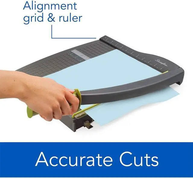 Alt view image 11 of 20 - Swingline ClassicCut Lite 12" Guillotine Paper Cutter