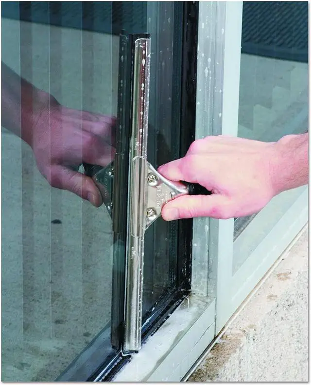 Alt view image 8 of 15 - Unger Stainless Steel "S" Channel 18" with Soft Rubber NE45