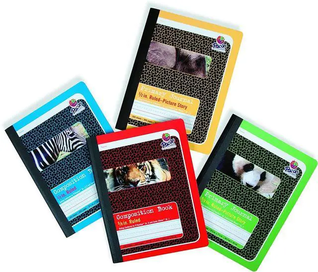 Alt view image 9 of 18 - Pacon 2425 Composition Book 100 Sheet - Ruled - 9.75" x 7.50" - 1 Each