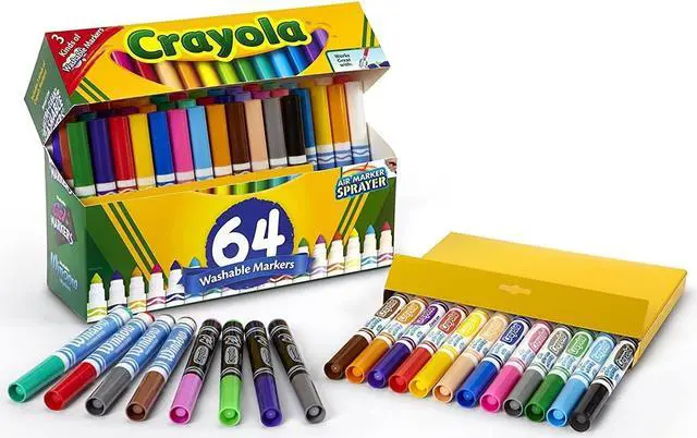 Alt view image 17 of 20 - Crayola 64ct Marker Collection