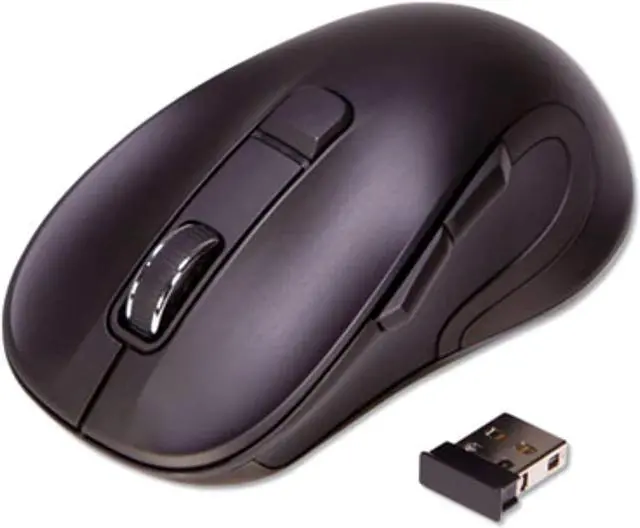 Alt view image 5 of 16 - Innovera Mouse,2.4g,Laser,Wrls,Bk 62500