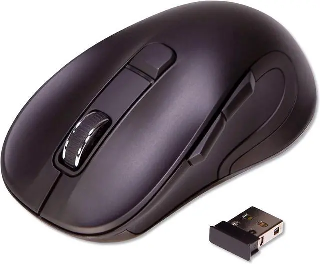 Alt view image 3 of 16 - Innovera Mouse,2.4g,Laser,Wrls,Bk 62500