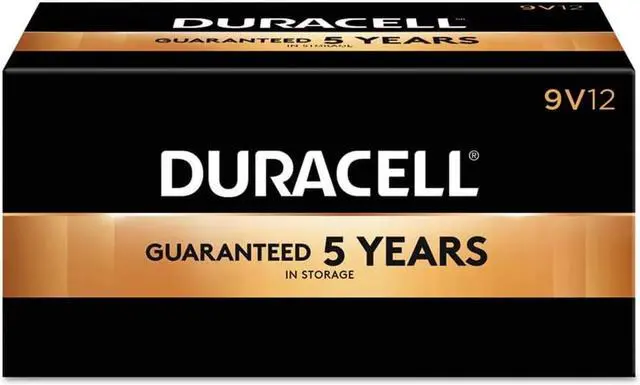 Alt view image 2 of 12 - DURACELL MN1604BKD Duracell CopperTop 9V Alkaline Battery, 12 PK, 9VDC