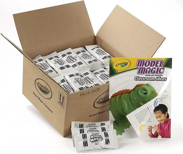 Alt view image 9 of 13 - Crayola Clay,Model,1 Oz,75/Ct,Wht 236001