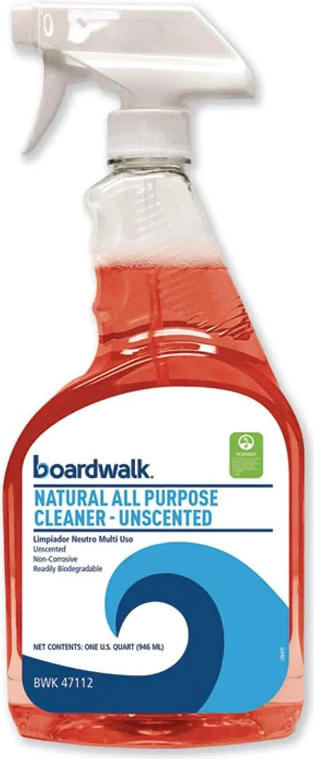 Alt view image 4 of 8 - Boardwalk BWK47712EA All-Natural Bathroom Cleaner, 32 oz. Spray Bottle