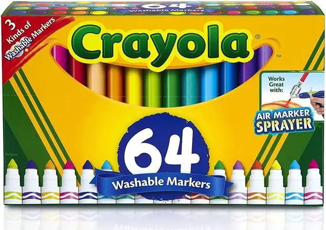 Alt view image 14 of 20 - Crayola 64ct Marker Collection