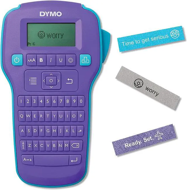Alt view image 14 of 20 - DYMO COLORPOP Color Label Maker Combo Pack Printer with 3 Tapes