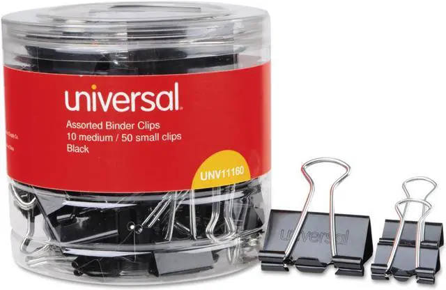 Alt view image 5 of 12 - Universal Binder Clips - UNV11160