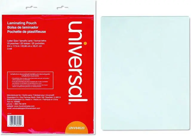 Alt view image 3 of 5 - Universal Laminating Pouches - UNV84620