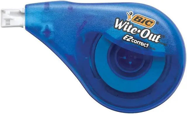 Alt view image 8 of 20 - BIC Wite-Out EZ Correct Correction Tape  Non-Refillable  1/6" x 472" WOTAP18
