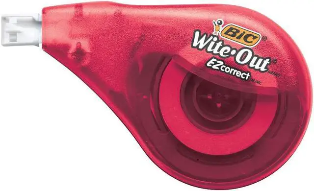 Alt view image 9 of 20 - BIC Wite-Out EZ Correct Correction Tape  Non-Refillable  1/6" x 472" WOTAP18