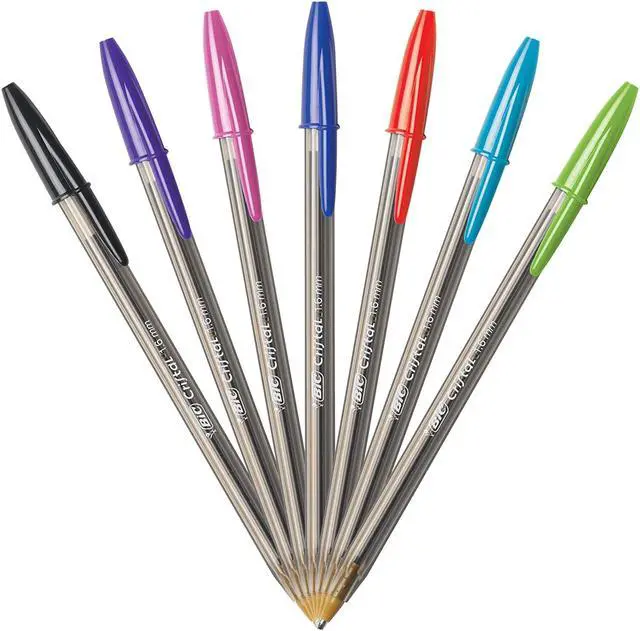 Alt view image 7 of 17 - BIC Pen,Cristal,Xtra Bold,24 MSBAPP241AST