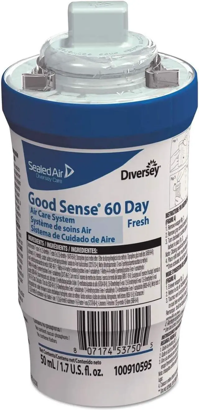 Alt view image 4 of 9 - Diversey Good Sense 60-Day Air Care System Fresh Scent 1.7 oz 6/Carton 100910595