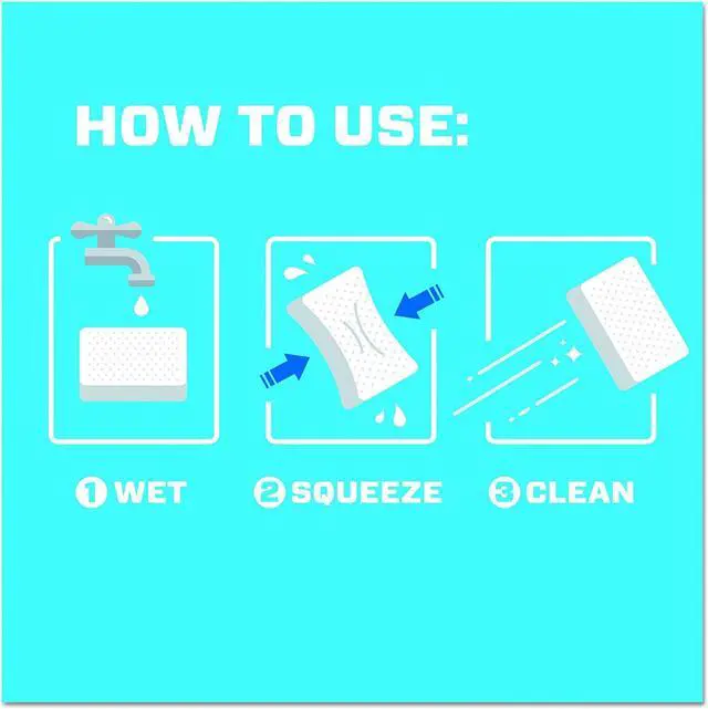 Alt view image 12 of 20 - Mr. Clean Magic Eraser Extra Power 4 3/5" x 2 2/5" 4/Box 82038