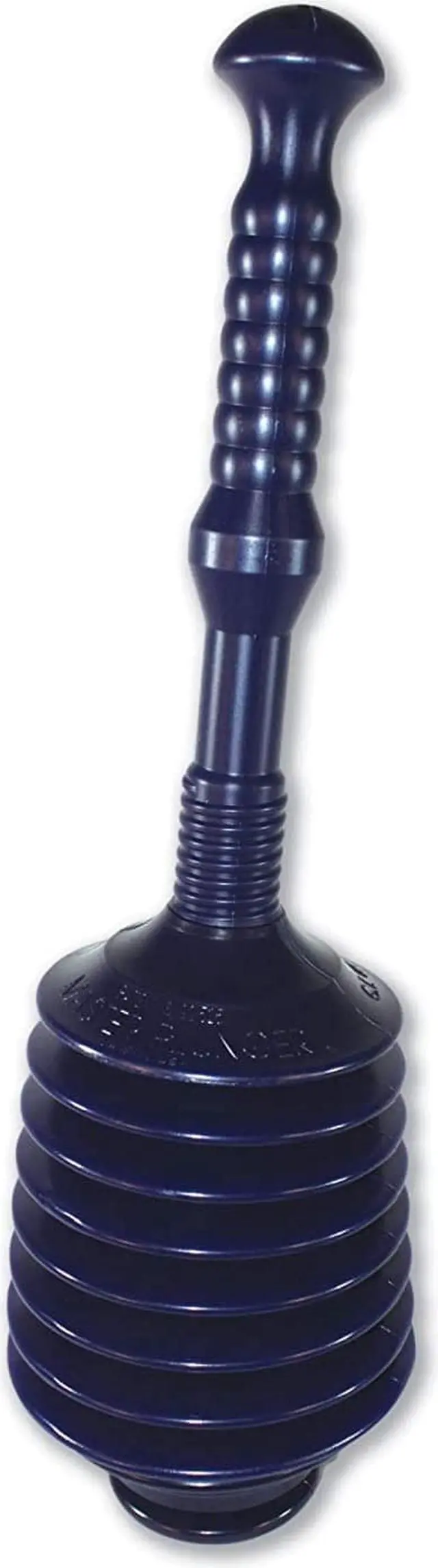 Alt view image 4 of 11 - Impact Plunger Deluxe Splash Proof 25"Lx2-3/4"D Dk. Blue 9205