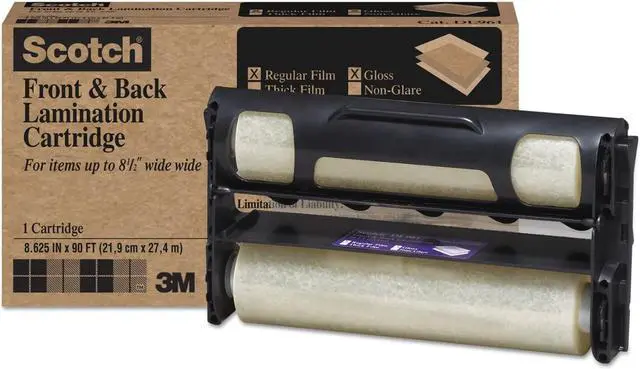 Alt view image 9 of 19 - Scotch Refill Rolls for Heat-Free 9 Laminating Machines 90 ft. DL961