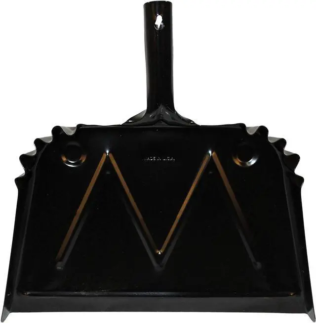 Alt view image 3 of 9 - C-(Whi 7)C-Dust Pan, 16Etal 20 Guage, Black