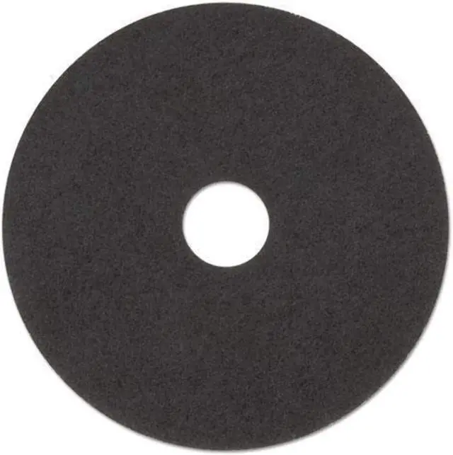 Alt view image 5 of 14 - Boardwalk Stripping Floor Pads 20" Diameter Black 5/Carton BWK4020BLA