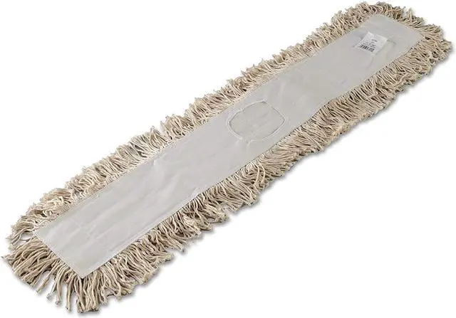 Alt view image 9 of 20 - Boardwalk Mop Head Dust Cotton 36 x 3 White 1036