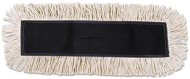 Alt view image 6 of 16 - Boardwalk Mop Head Dust Cotton/Synthetic Fibers 48 x 5 White 1648