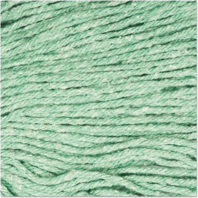 Alt view image 10 of 15 - Boardwalk BWK502GNCT Super Loop Wet Mop Head, Cotton/Synthetic, Medium Size, Green, 12/Carton