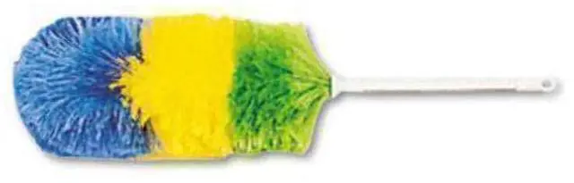 Alt view image 4 of 16 - Boardwalk Polywool Duster w/20" Plastic Handle Assorted Colors 9441
