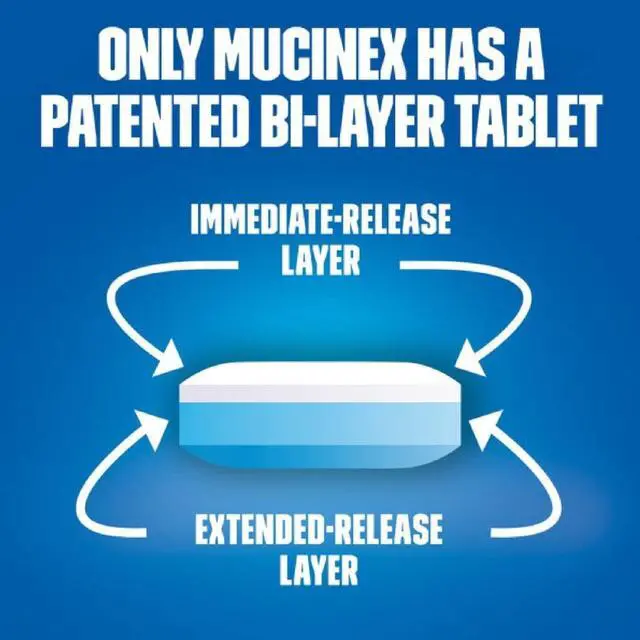 Alt view image 18 of 20 - Mucinex Max Strength Expectorant 14 Tablets/Box 02314