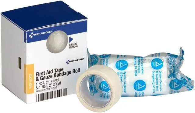 Alt view image 9 of 11 - First Aid Only First Aid,Gauze Pd/Tpe,Be FAE6003