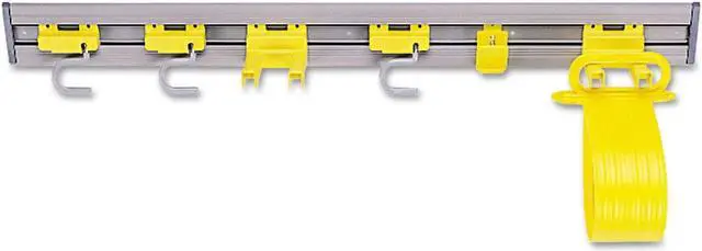 Alt view image 4 of 14 - Rubbermaid Commercial 199300 Closet Organizer-Tool Holder, 34 in. Width