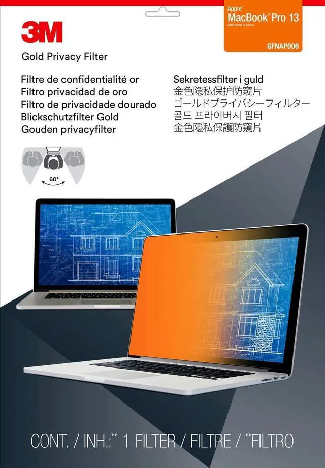 Alt view image 15 of 20 - 3m Filter,Gldpfmacbookpro13" GFNAP006
