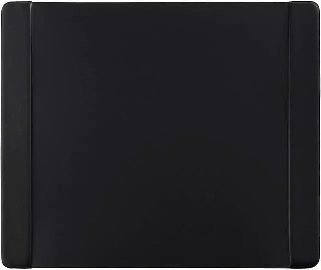 Alt view image 5 of 17 - Artistic Executive Desk Pad with Leather-Like Side Panels 24 x 19 Black 413841