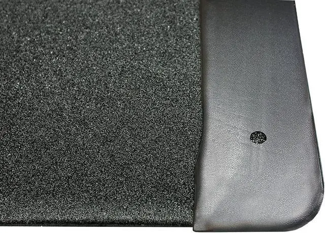 Alt view image 6 of 17 - Artistic Executive Desk Pad with Leather-Like Side Panels 24 x 19 Black 413841
