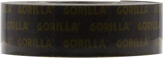 Alt view image 4 of 7 - Gorilla Heavy Duty Double Sided Tape, 1" x 120", Black