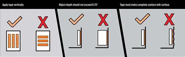 Alt view image 7 of 7 - Gorilla Heavy Duty Double Sided Tape, 1" x 120", Black