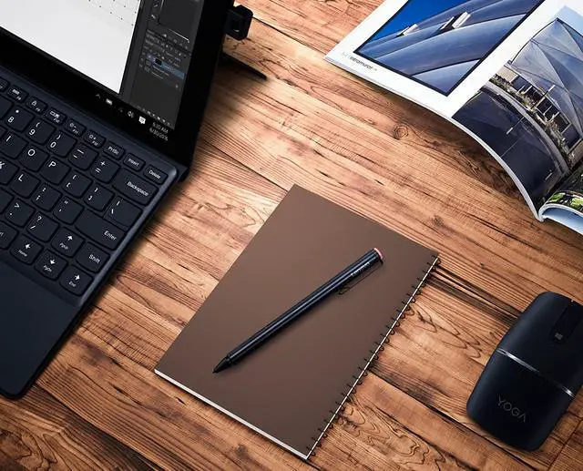 Alt view image 6 of 6 - Lenovo Active Capacity Pens for Touchscreen Laptop - Black