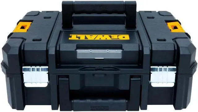 Main image of DEWALT Tool Box, Flat Top, Black