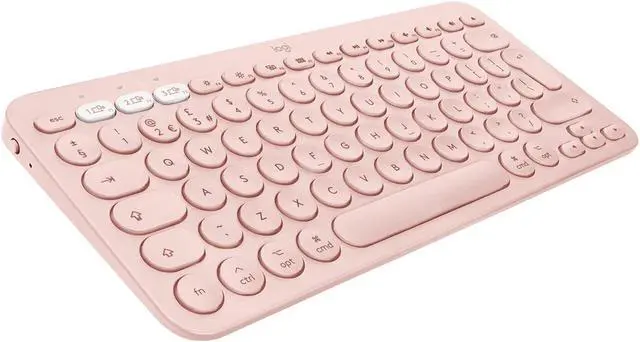 Main image of Logitech K380 Multi-device Bluetooth Keyboard - Rose