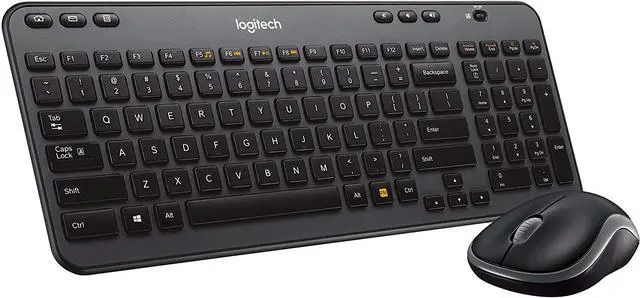 Alt view image 2 of 7 - Logitech MK360 Wireless Keyboard & Mouse Combo