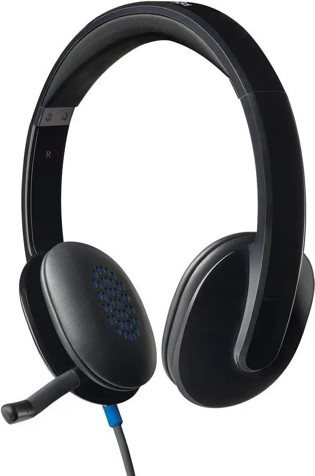 Main image of Logitech High-performance Wired USB Headset for Windows and Mac, Skype Certified