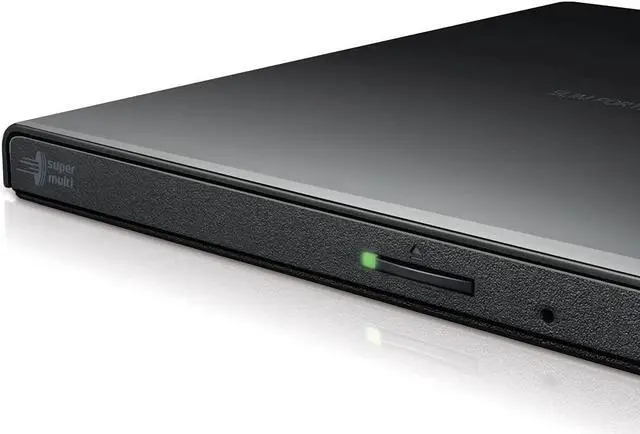 Alt view image 2 of 3 - LG Electronics 8X USB 2.0 Super Multi Ultra Slim Portable DVD Writer Drive +/-RW External Drive