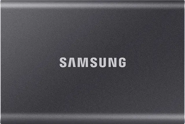 Alt view image 5 of 6 - SAMSUNG SSD T7 Portable External Solid State Drive 1TB, Gray