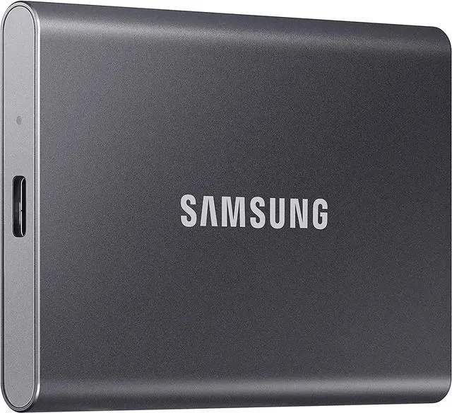 Main image of SAMSUNG SSD T7 Portable External Solid State Drive 1TB, Gray