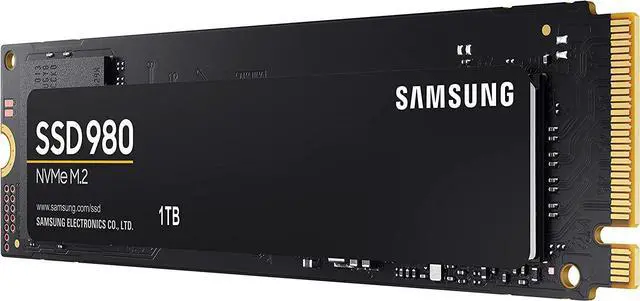 Alt view image 3 of 5 - SAMSUNG 980 SSD 1TB PCle 3.0x4, NVMe M.2 2280, Internal Solid State Drive