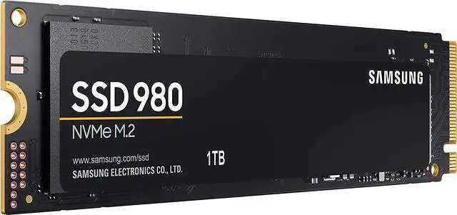 Alt view image 4 of 5 - SAMSUNG 980 SSD 1TB PCle 3.0x4, NVMe M.2 2280, Internal Solid State Drive