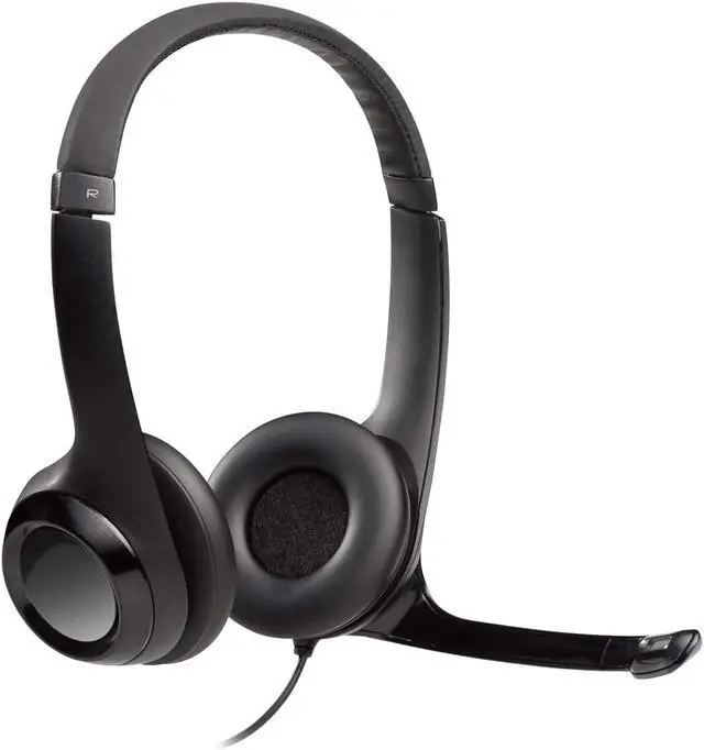 Main image of Logitech USB Wired Headset with Noise Cancelling Microphone
