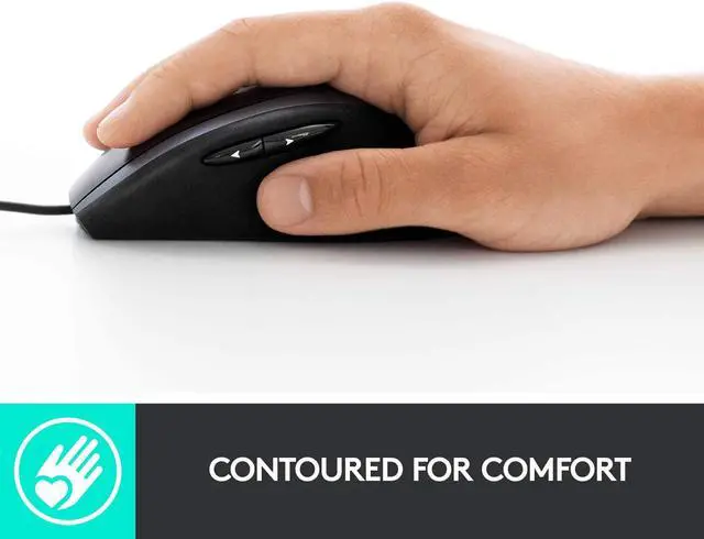 Alt view image 5 of 7 - Logitech M500s Advanced Corded Mouse - Customizable Buttons
