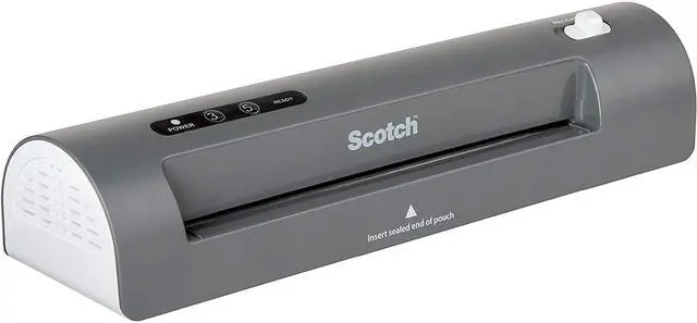 Alt view image 3 of 6 - Scotch Thermal Laminator and Pouch Bundle - 2 Roller System, Laminate up to 9" Wide with Scotch Laminating Pouches, 100-Pack