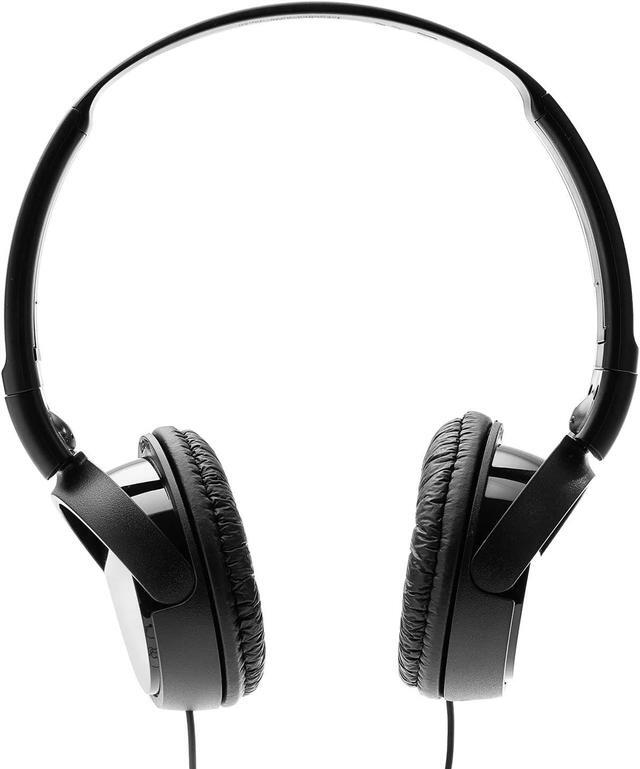 Sony ZX Series Wired On-Ear Headphones - Black - Newegg.com