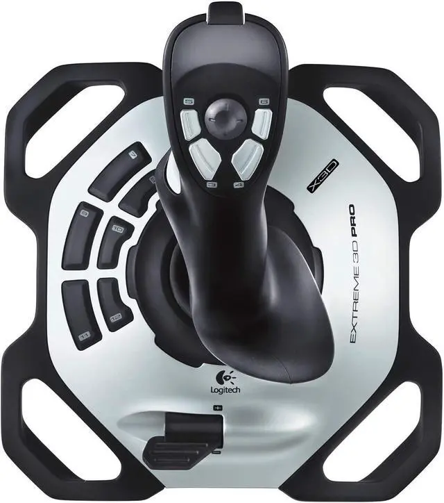 Alt view image 3 of 7 - Logitech Joystick G Extreme 3D Pro for Windows